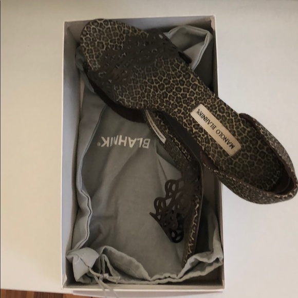 Manolo Blahnik Brown Sandal Size 39. - Picture 7 of 8